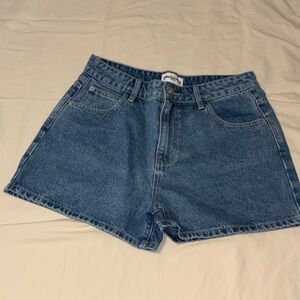 Chic Blue Jean Shorts for Women